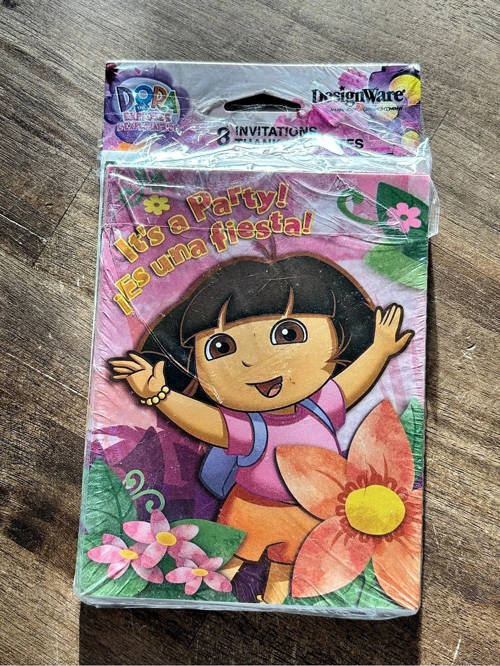 Vintage DesignWare Dora the Explorer Party Invitations and Thank-You Notes Party